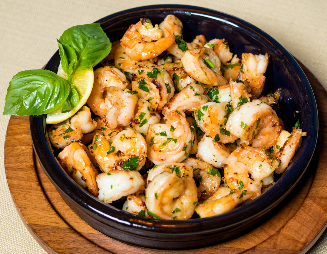 Garlic Butter Shrimp with Zucchini Noodles