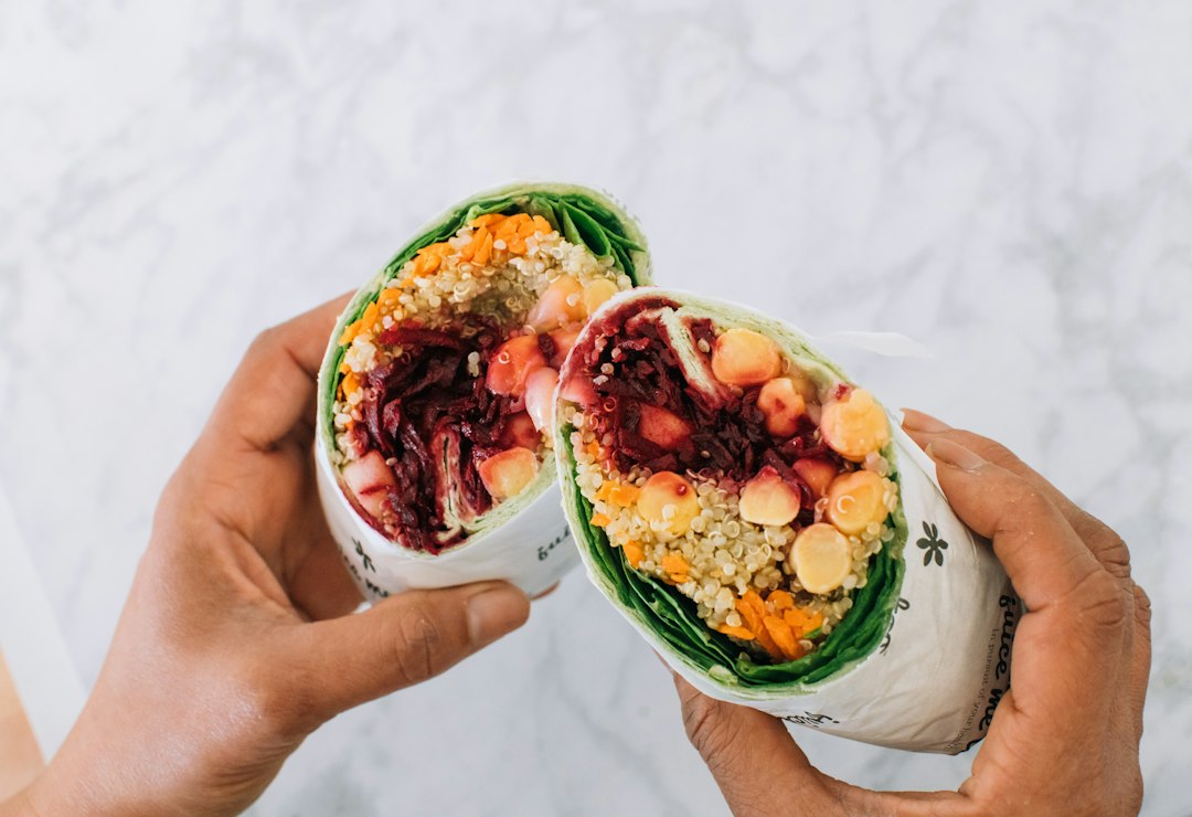 Hummus Veggie Wrap