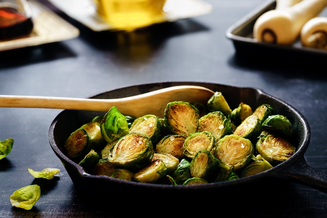 Roasted Brussels Sprouts with Balsamic