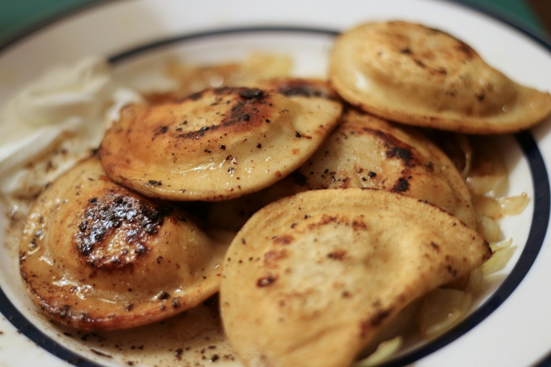Sauerkraut & Mushroom Pierogi
